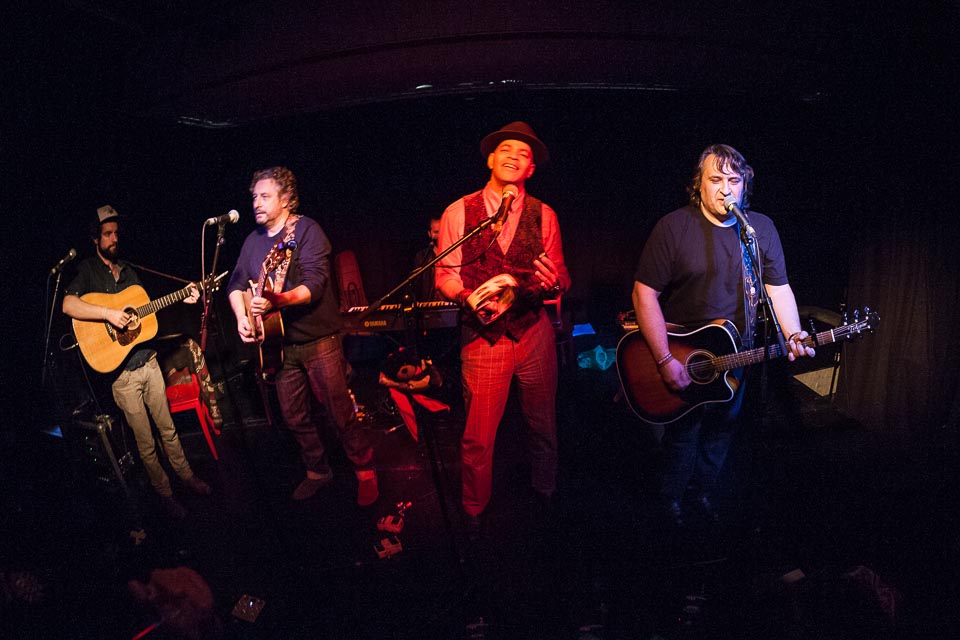 Anthony D'Amato, Rob Dye, Guy Davis & Joe D'Urso (Light of Day 2014)