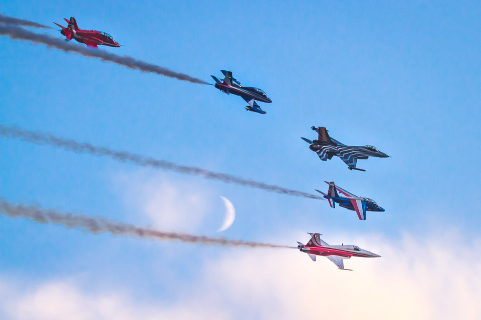 BAF F-16 From 31 Squadron Leads Demo Team Leaders