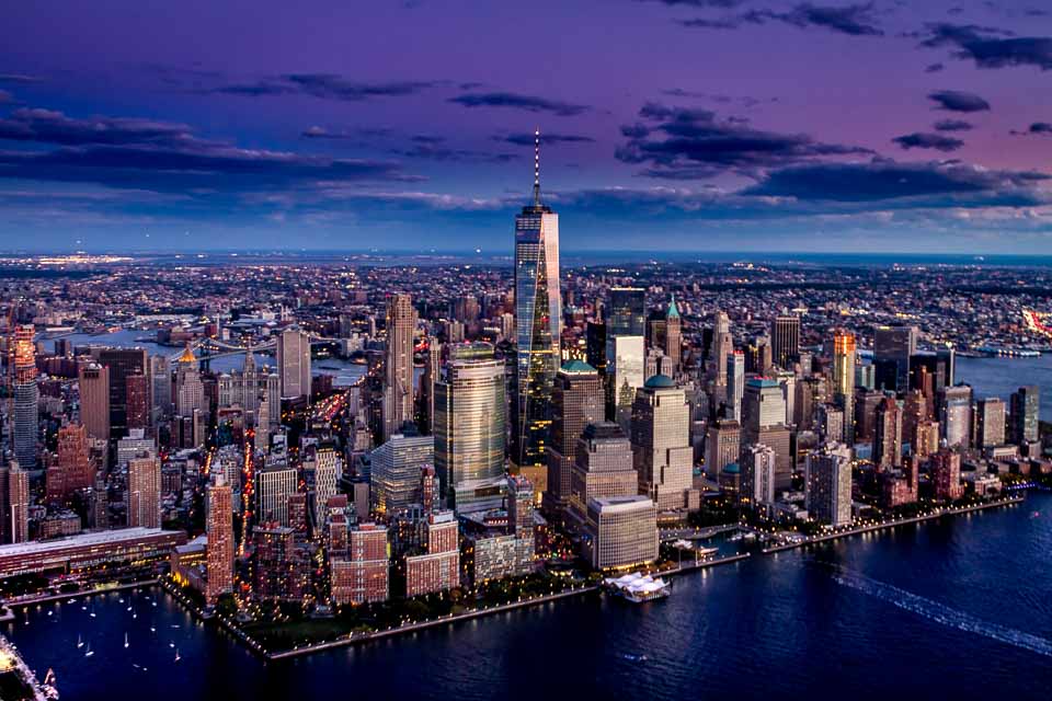 One World Trade Center from FlyNYON