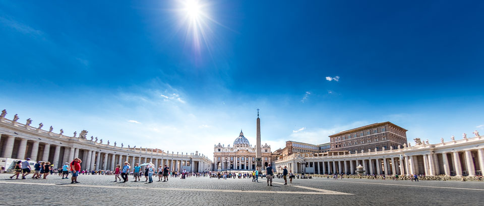 Saint Peter's Basilica in Rome, Italy