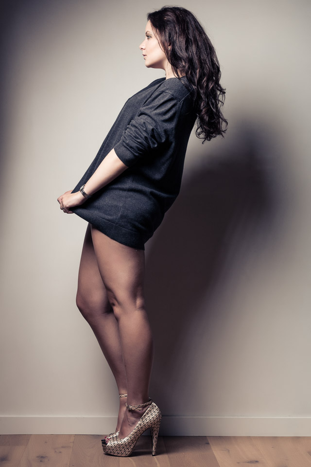 Sarah in my Home Studio