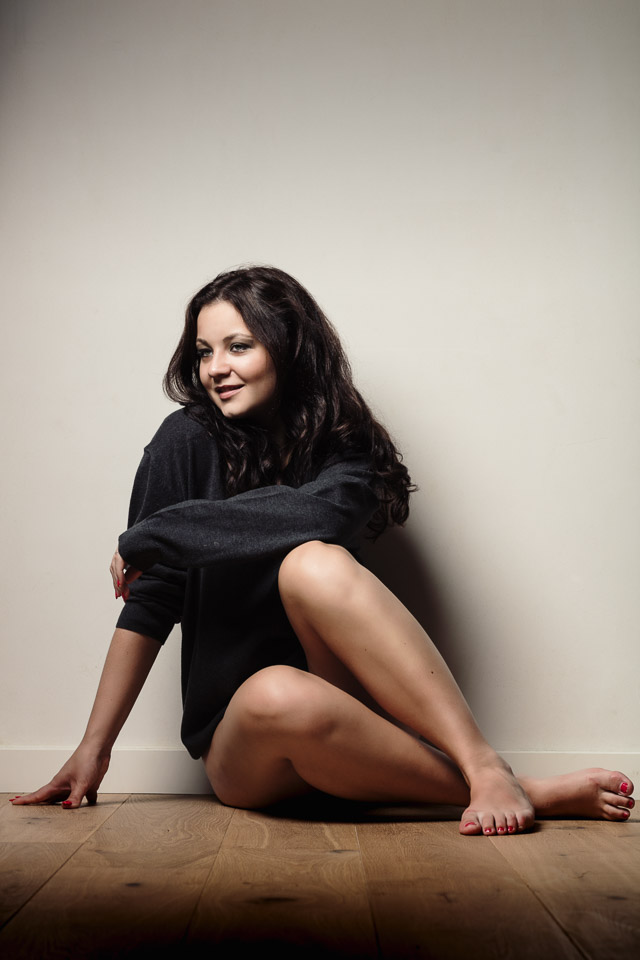 Sarah in my Home Studio