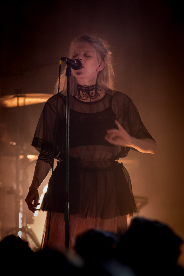 Norwegian Singer-Songwriter Aurora Performing at Le Botanique Brussels