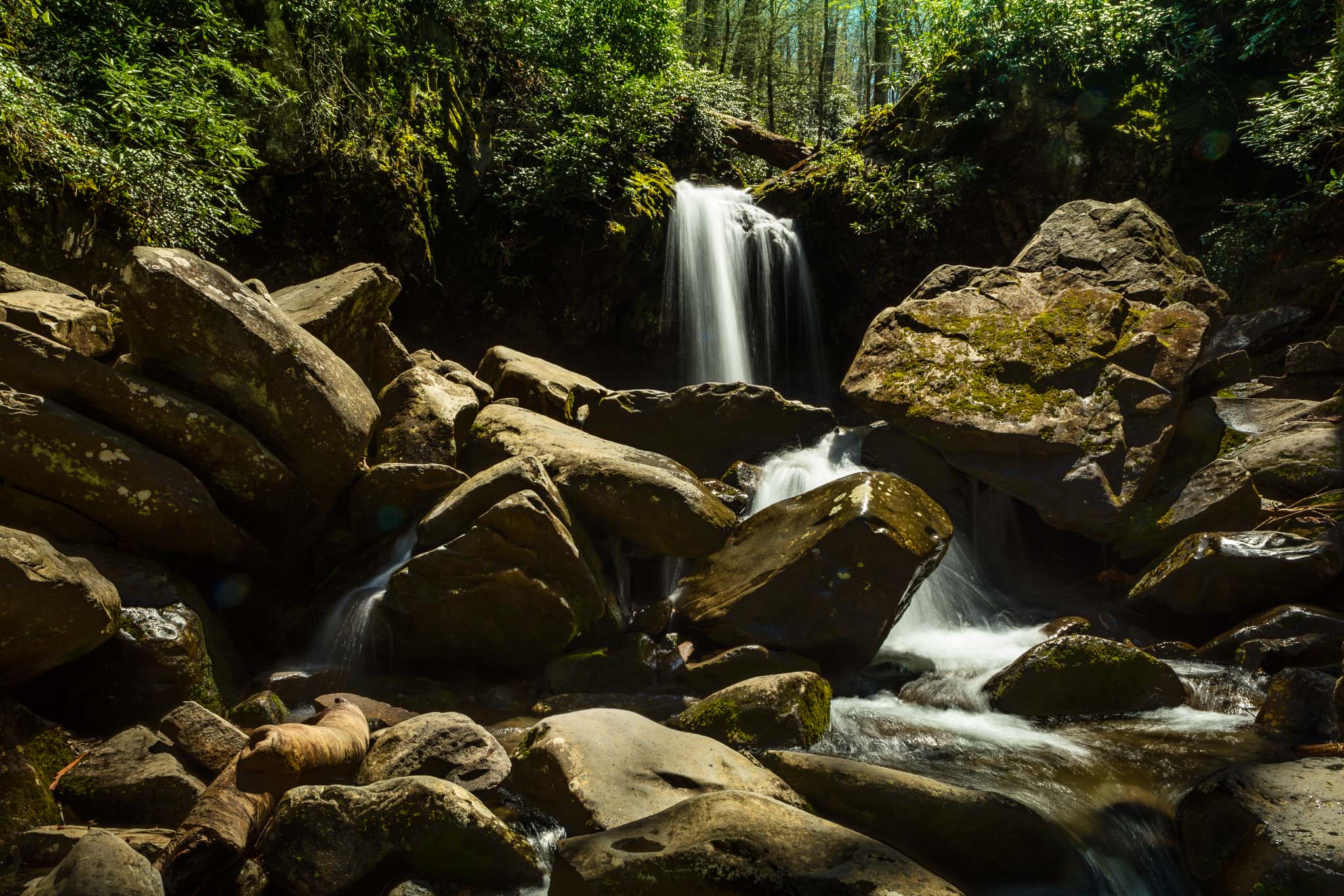 Grotto Falls at Great Smoky Mountain NP