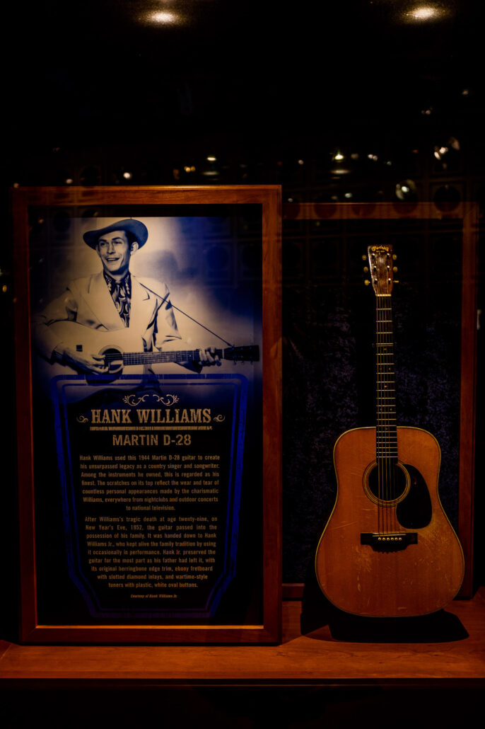 Gibson Guitar Belonging to Hank Williams at CMHOF