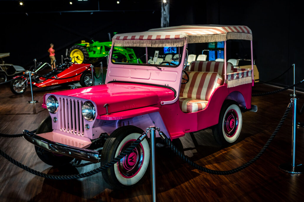 Elvis Presley's Pink Jeep