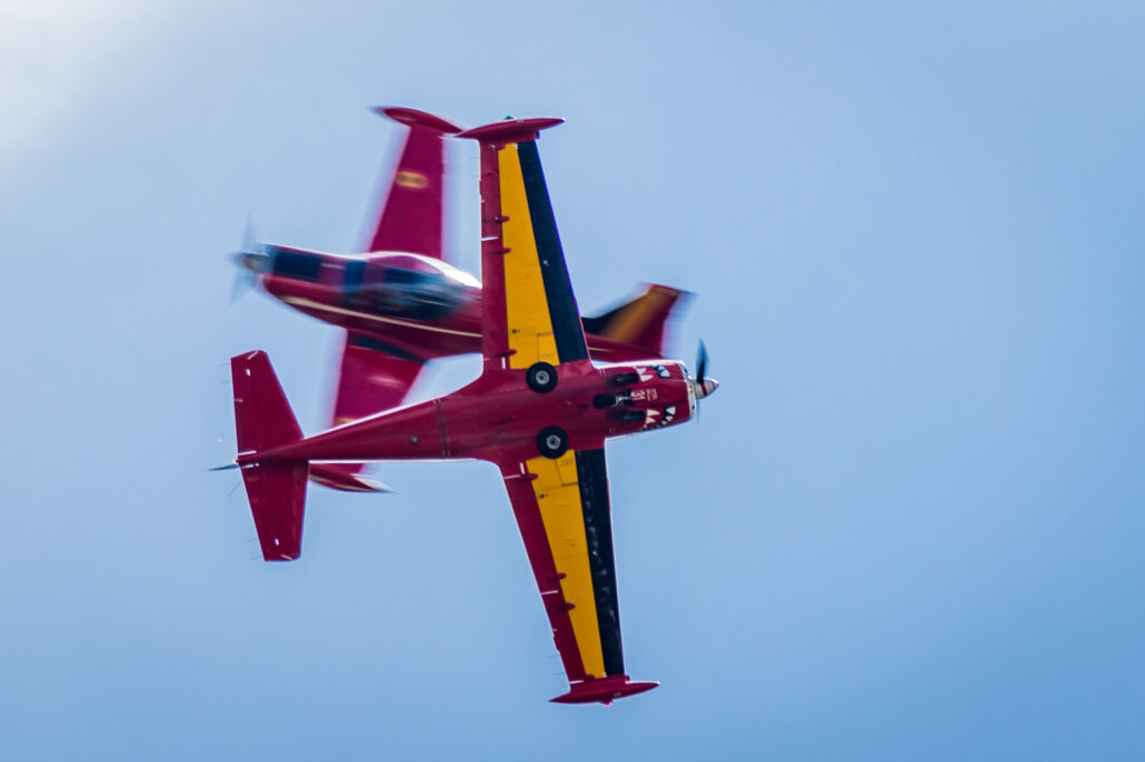 The Belgian Air Force Red Devils at 2017 Sanicole Air Show