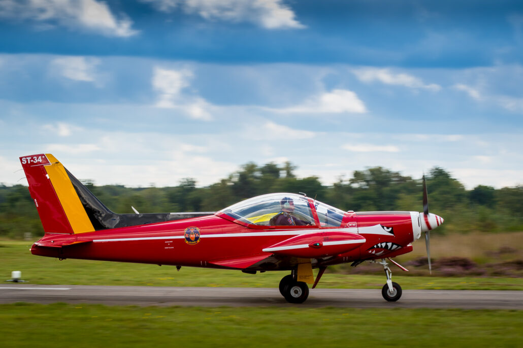 The Belgian Air Force Red Devils at 2017 Sanicole Air Show