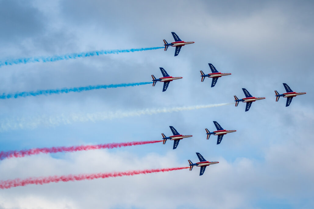 Patrouille de France at 2017 Sanicole Air Show
