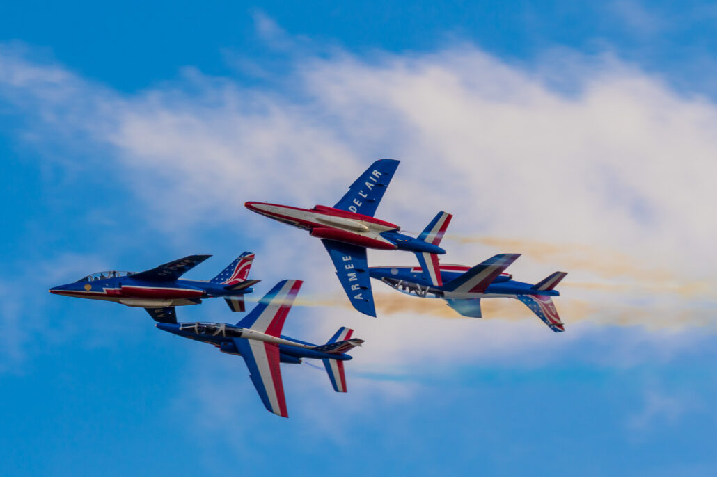 Patrouille de France at 2017 Sanicole Air Show