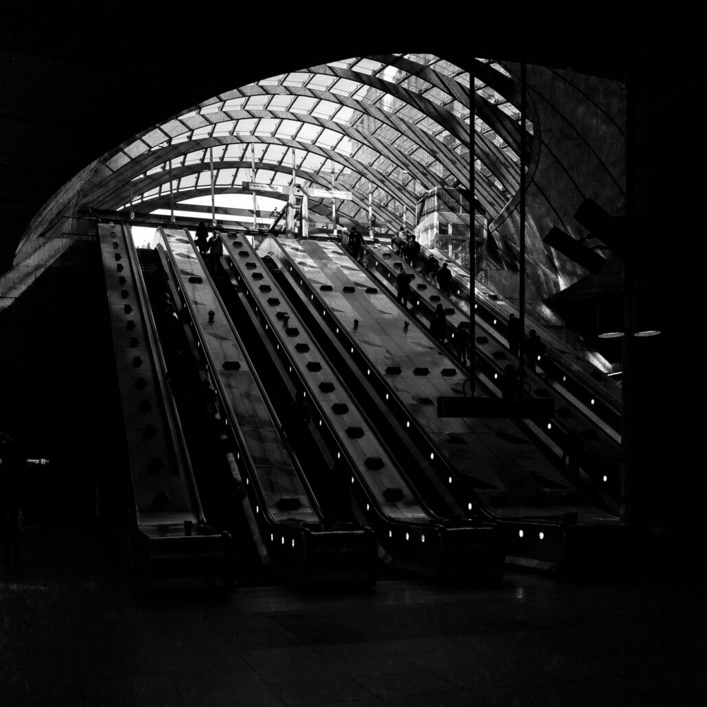 Canary Wharf Tube Station, London