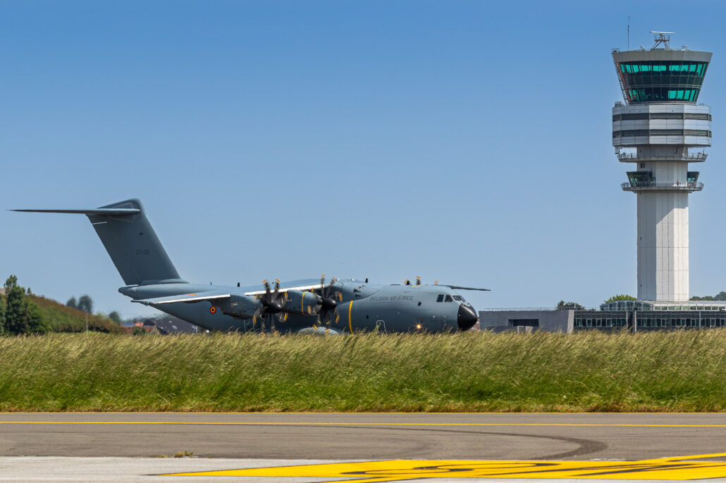 Airbus A400M of 15th Wing Air Transport Belgian Air Force